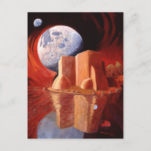 Quantum Leap by Alan Heuer Postcard