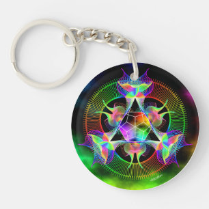Quantum Leap/Convergence Key Ring
