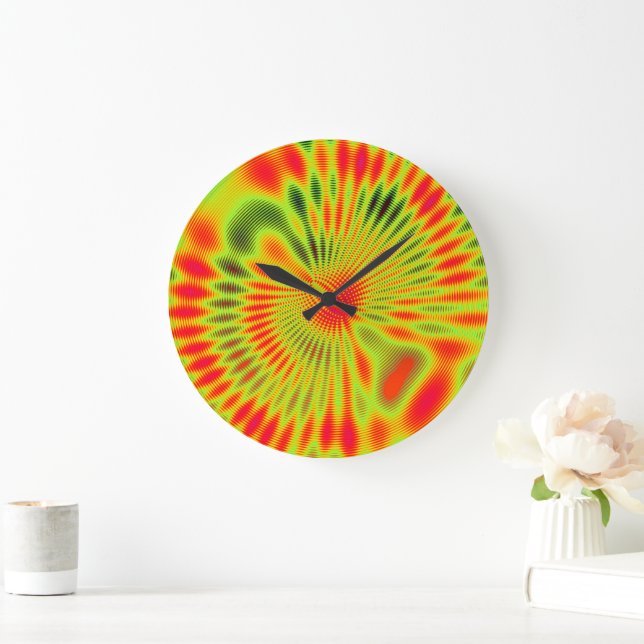 Quantum Mechanics Mandala Art Wall Clock (Home)