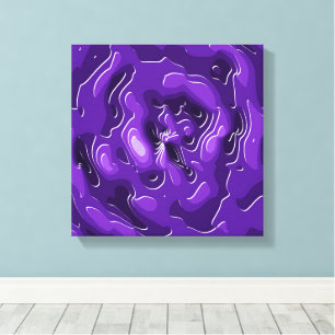 Quantum Mechanics Mathematical Pattern Canvas Print