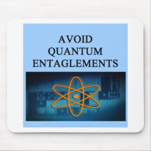 QUANTUM mechanics. Mouse Mat