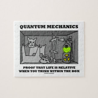 Quantum Mechanics Proof That Life Is Relative Jigsaw Puzzle