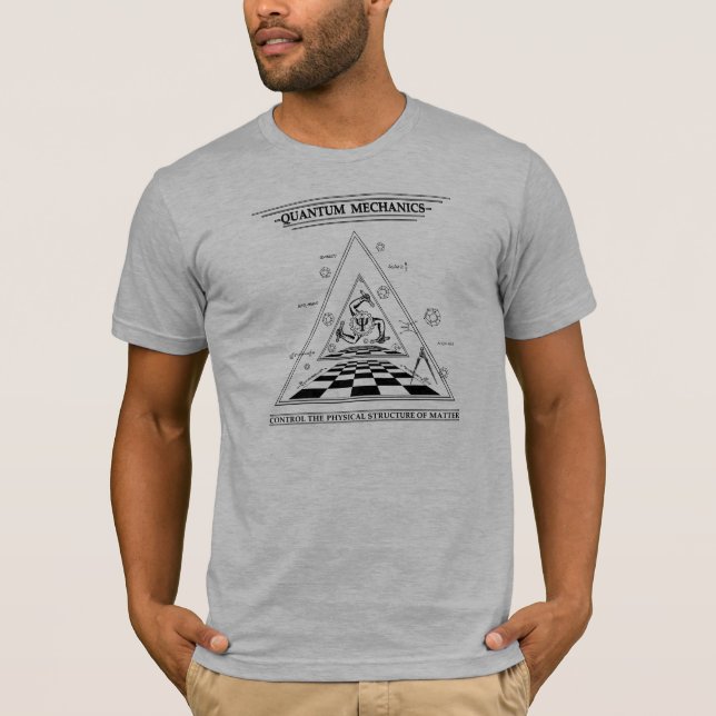 Quantum Mechanics-Surreal T-Shirt (Front)