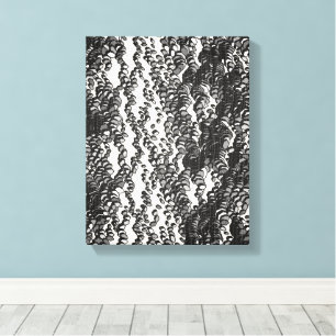 Quantum Mechanics Twisted Rope Pattern Canvas Print