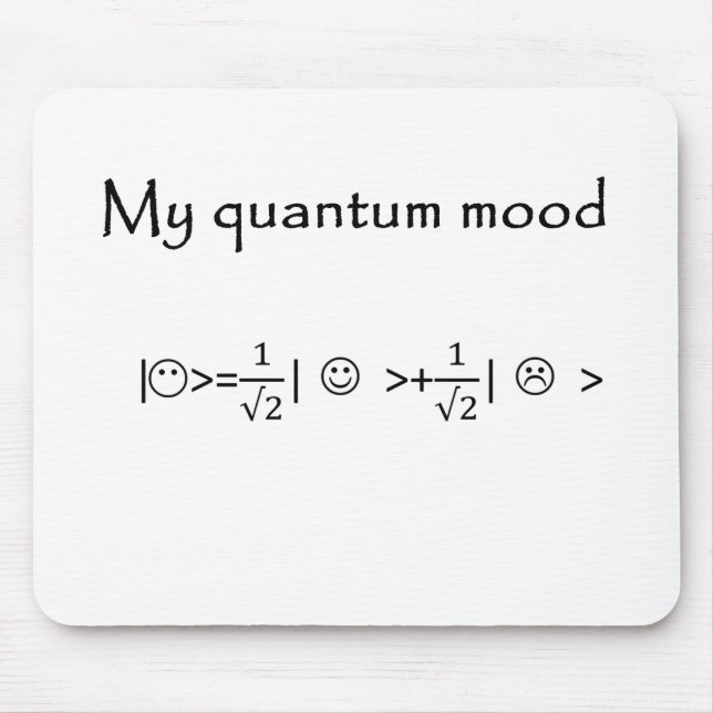 quantum mood normalised mouse mat (Front)