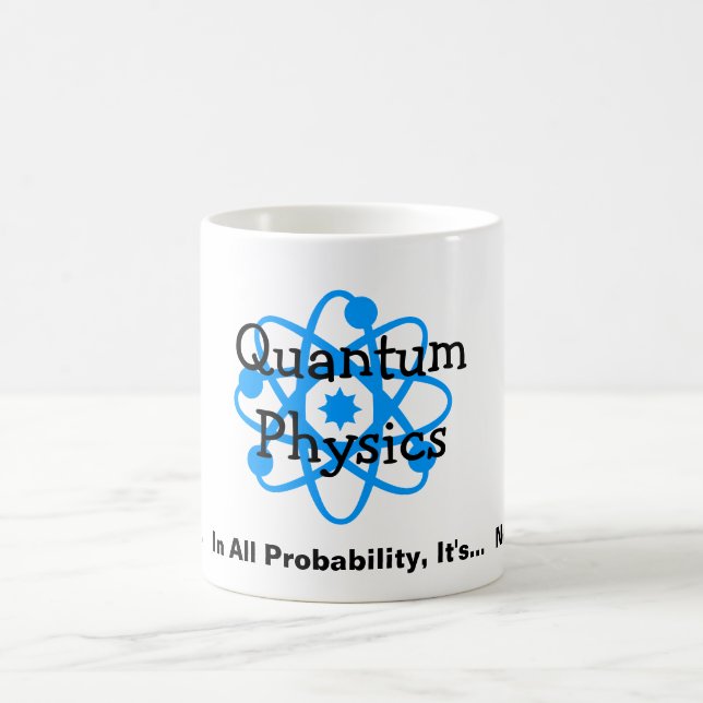 Quantum Physics Coffee Mug (Center)