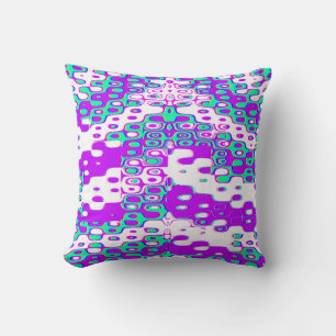 Quantum Physics Geometric Pattern Cushion
