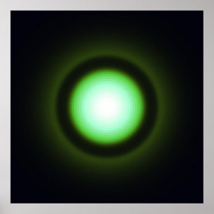 Quantum Physics Geometric Pattern  Poster