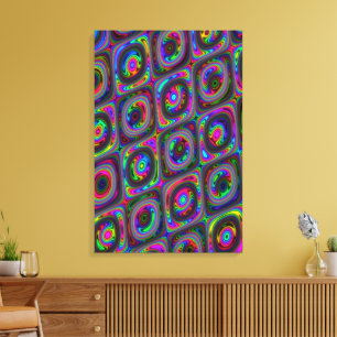 Quantum Physics Spectral Colour Shifting Canvas Print