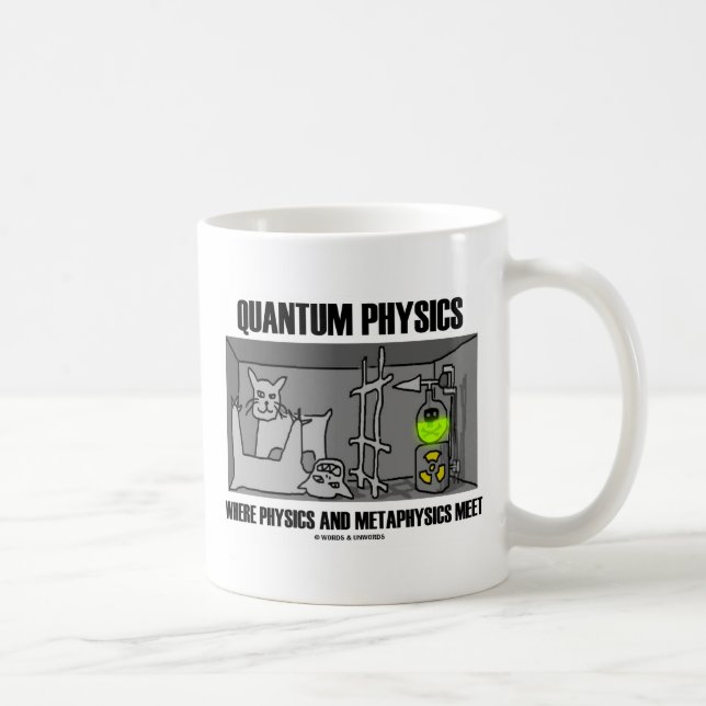 Quantum Physics Where Physics And Metaphysics Meet Coffee Mug (Right)