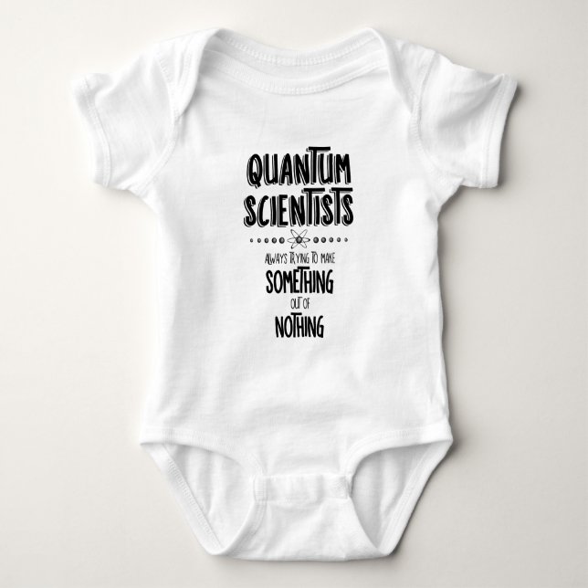 Quantum Scientists Baby Bodysuit (Front)