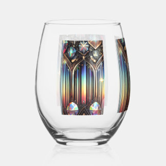 Quantum Verse - Prismatic  Wine Glass