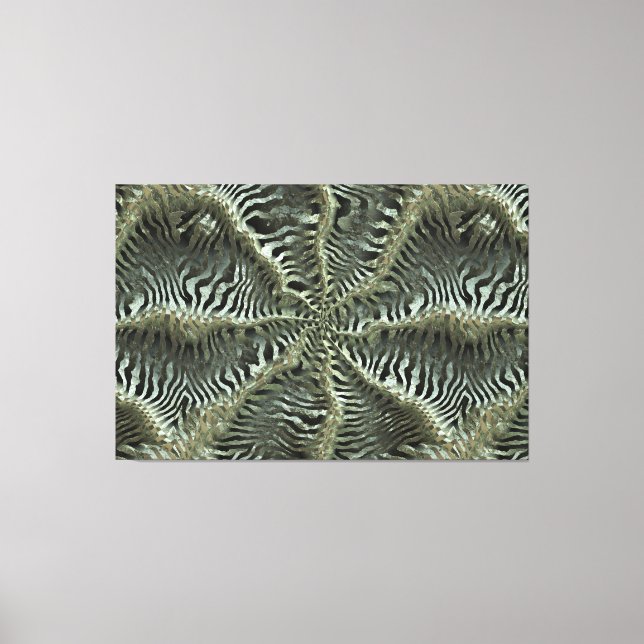 Quantum Weave 3 Canvas Print (Front)