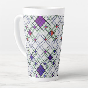 Quantum Weave  Latte Mug