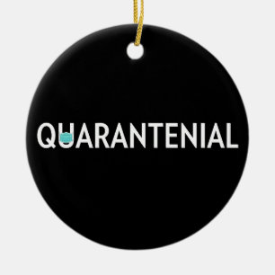 Quarantenial Ceramic Tree Decoration