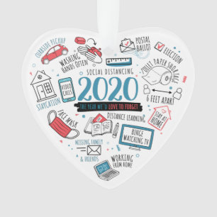 Quarantine Activities 2020 Christmas Commemorative Ornament