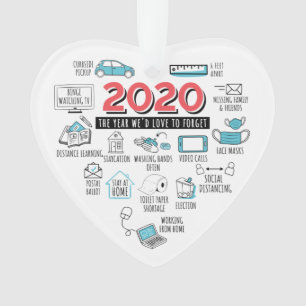 Quarantine Activities 2020 Christmas Commemorative Ornament