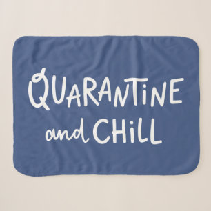 Quarantine and Chill Sherpa Blanket