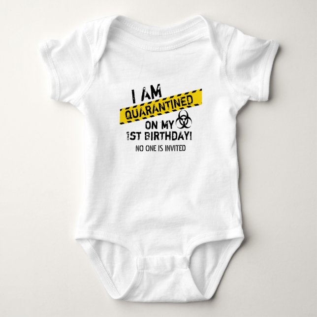 Quarantine Baby Bodysuit (Front)