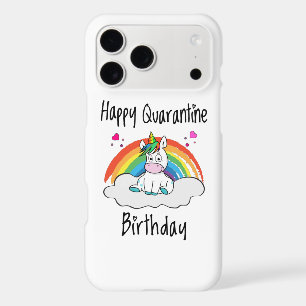 Quarantine Birthday Unicorn rainbow