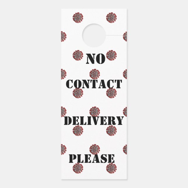 QUARANTINE DOOR HANGER (Back)