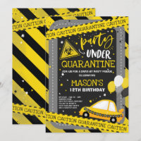 Quarantine Drive-By Birthday Party Parade