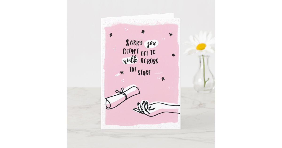 Quarantine Graduation card | Zazzle.co.uk