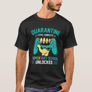 Quarantine Level Complete Elementary School Unlock T-Shirt
