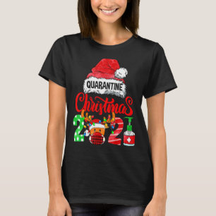 Quarantine Matching Family Xmas Pajama Merry Chris T-Shirt