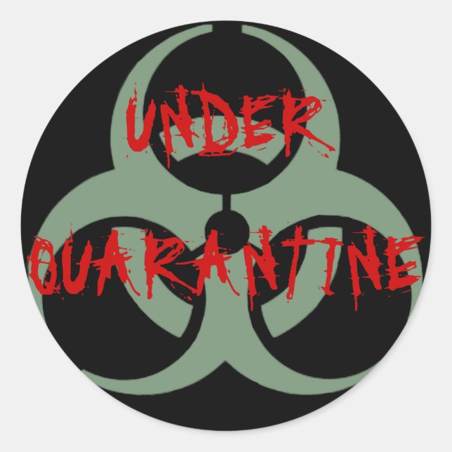 Quarantine Sticker (Front)