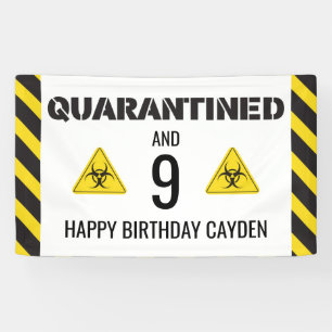 Quarantined Birthday Banner