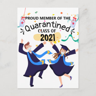 Quarantined Class of 2021 Postcard