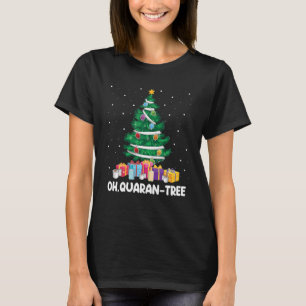 QuaranTree Xmas 2020 Funny Christmas Tree T-Shirt