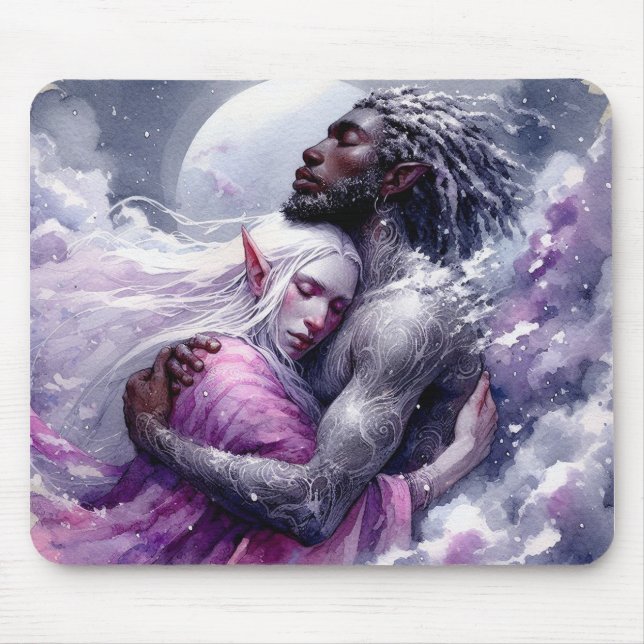Quaraun & BoomFuzzy - Embrace Mouse Mat (Front)