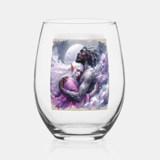 Quaraun & BoomFuzzy - Embrace Stemless Wine Glass