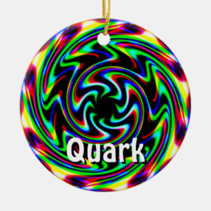 Quark (Change the Words) Ceramic Tree Decoration