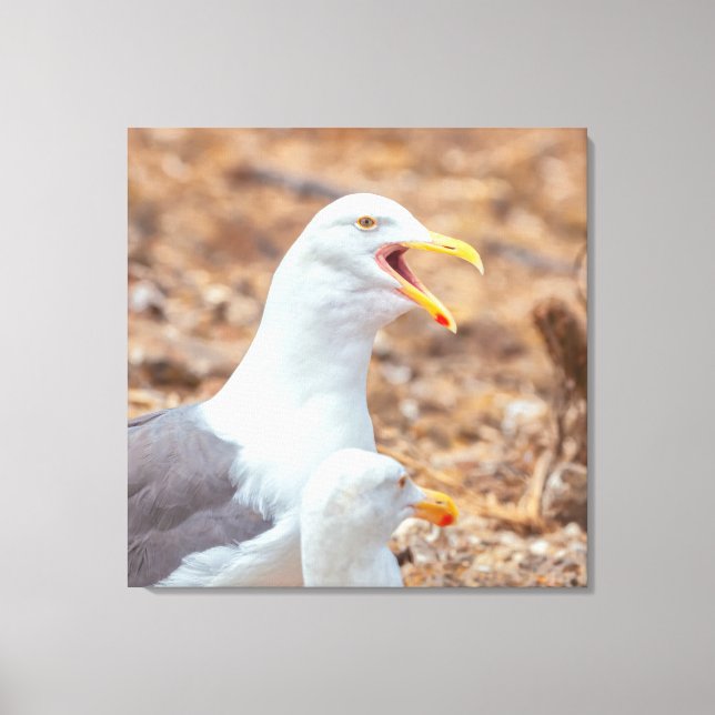 Quarrel  canvas print (Front)
