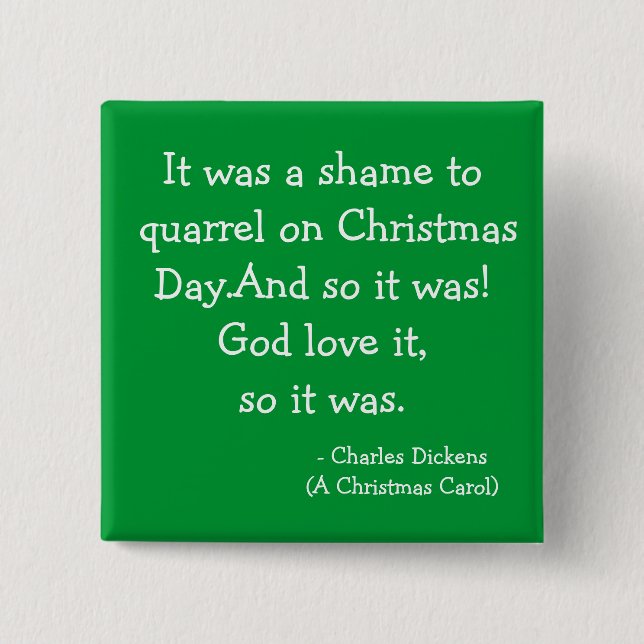 Quarrel-The Scrooge Collection 15 Cm Square Badge (Front)