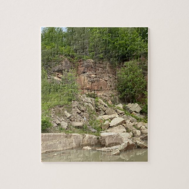 Quarry - Steinbruch - Puzzle (Vertical)