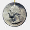Quarter Dollar Money Ornament.