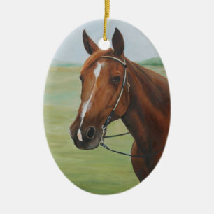 Quarter Horse Art Ornament