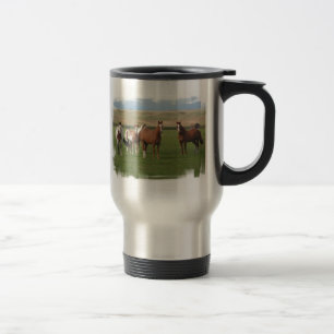 Quarter Horse Herd Stainless Travel Mug