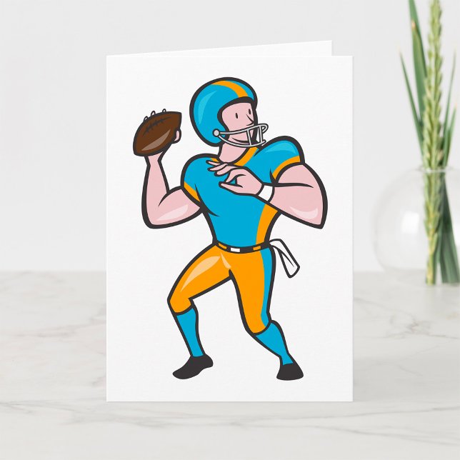 Quarterback Greeting Cards (Creator Uploaded)