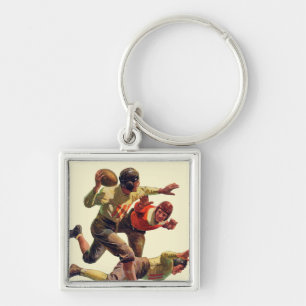 Quarterback Pass Key Ring