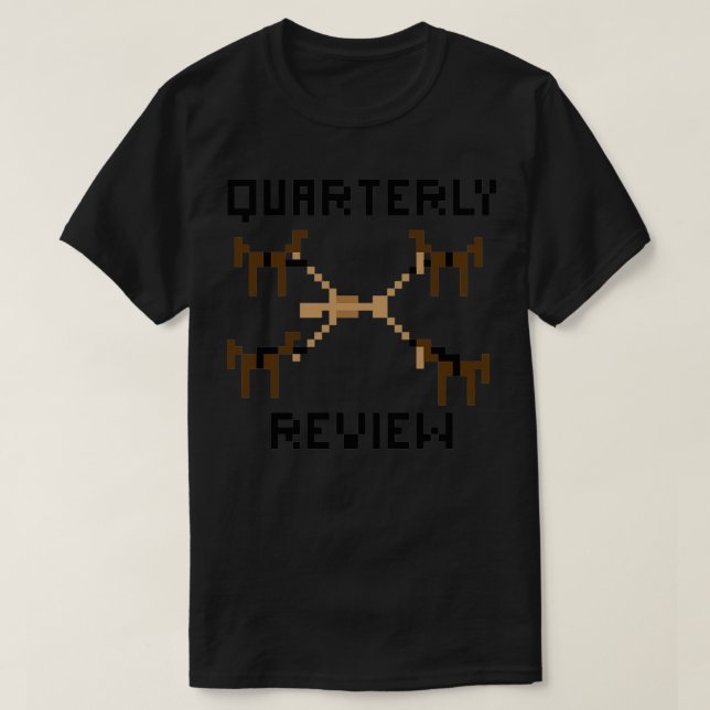 Quarterly Review T-Shirt (Design Front)