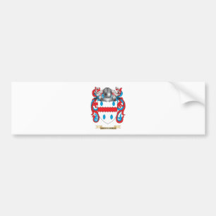 Quarterman Coat of Arms (Family Crest) Bumper Sticker