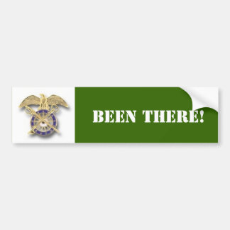 quartermaster, BEEN THERE! Bumper Sticker