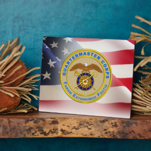 Quartermaster Corps Army Veteran Plaque