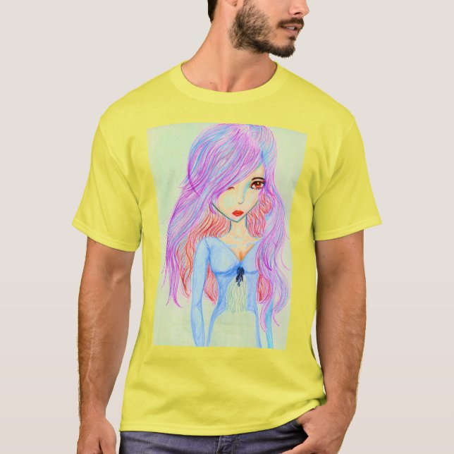 Quartet 2 faux canvas print T-Shirt (Front)