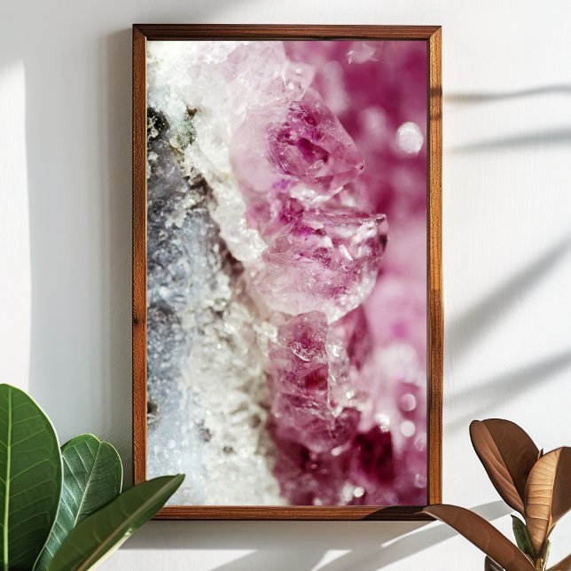 Quartz Crystal Amethyst Stone Poster (Creator Uploaded)